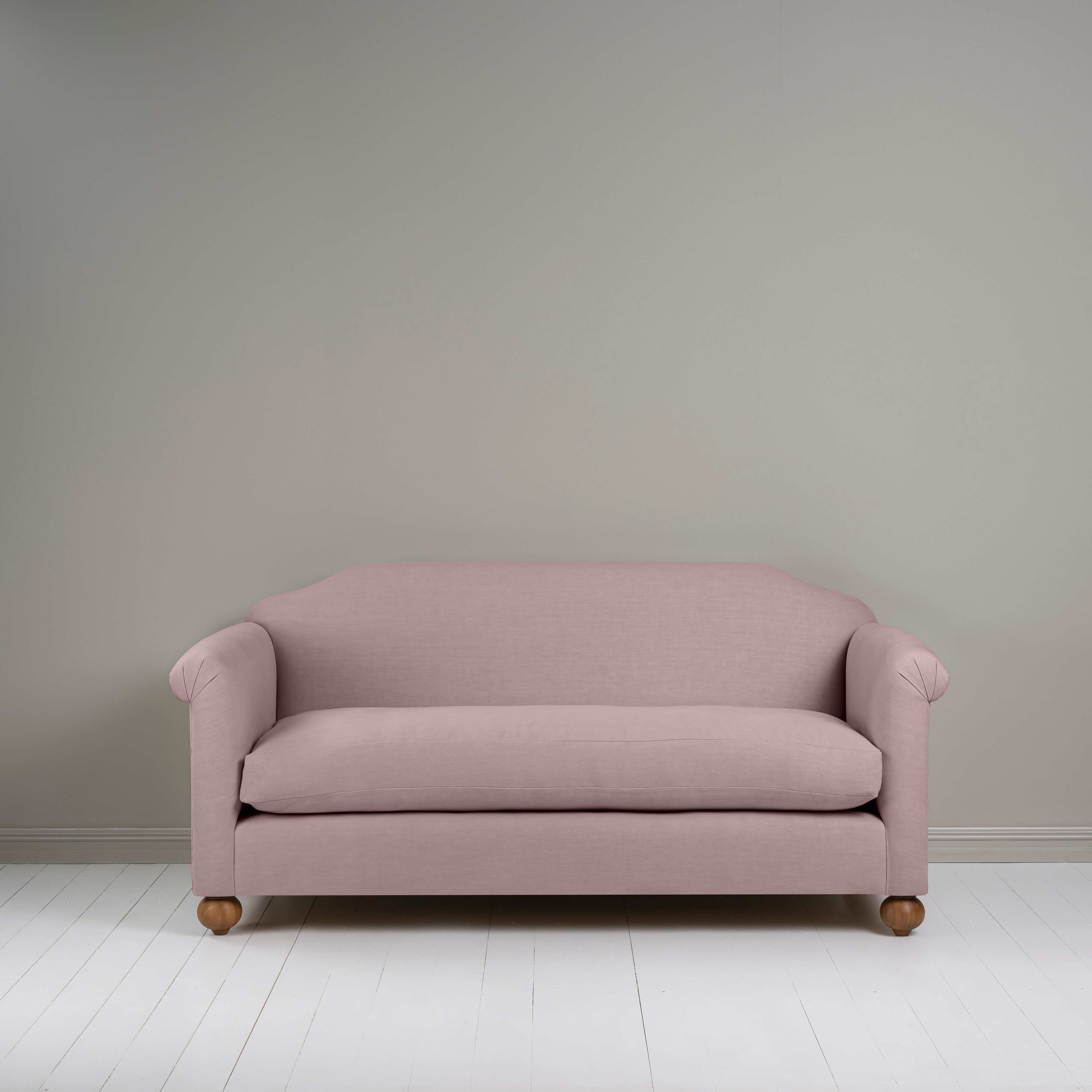  Dolittle 3 Seater Sofa in Laidback Linen Heather - Nicola Harding 