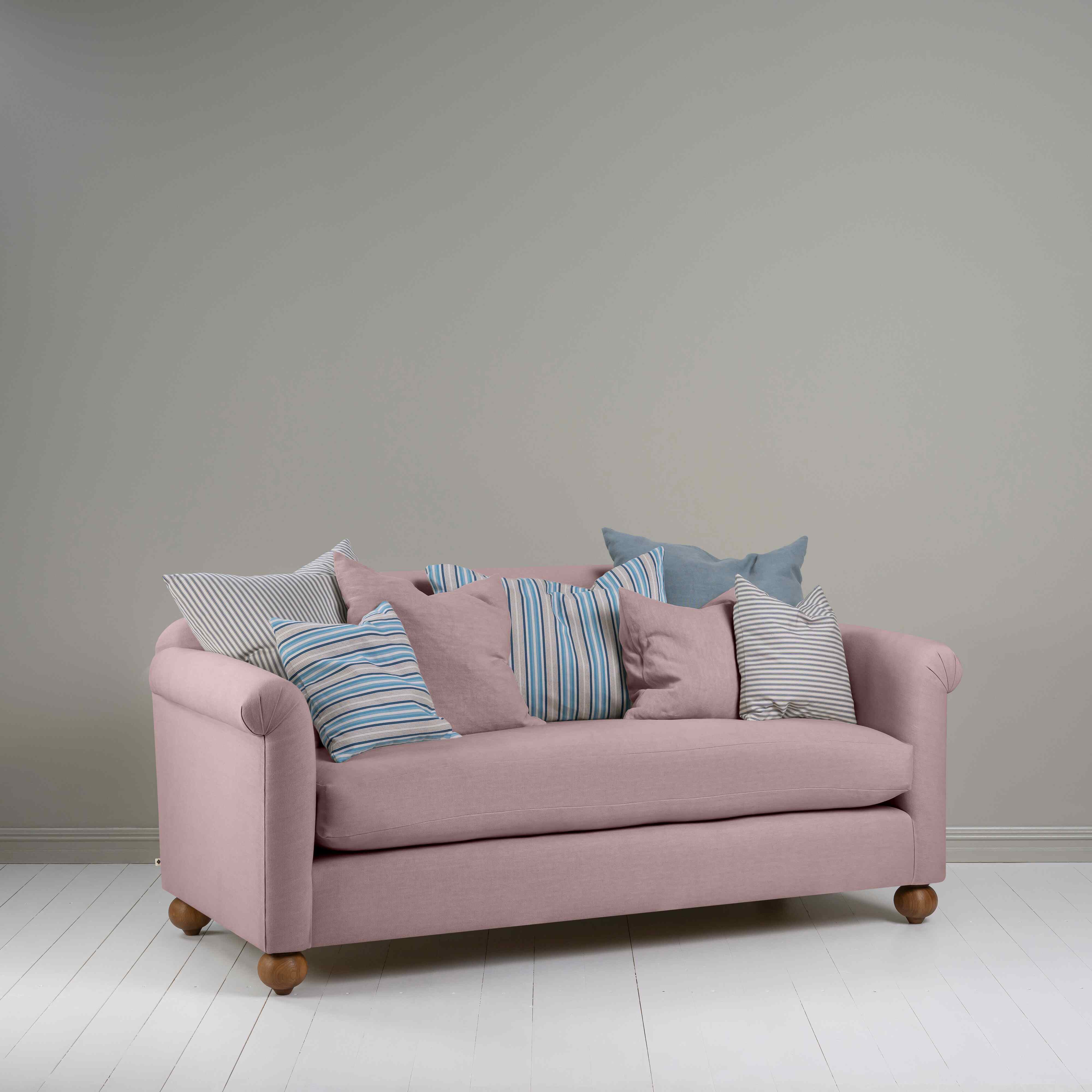  Dolittle 3 Seater Sofa in Laidback Linen Heather - Nicola Harding 