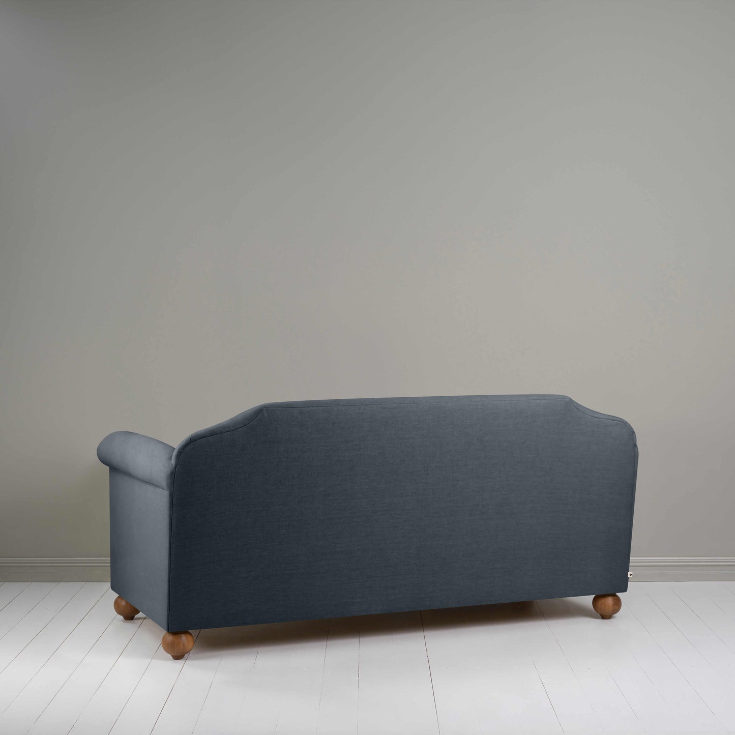 Dolittle 3 Seater Sofa in Laidback Linen Midnight - Nicola Harding