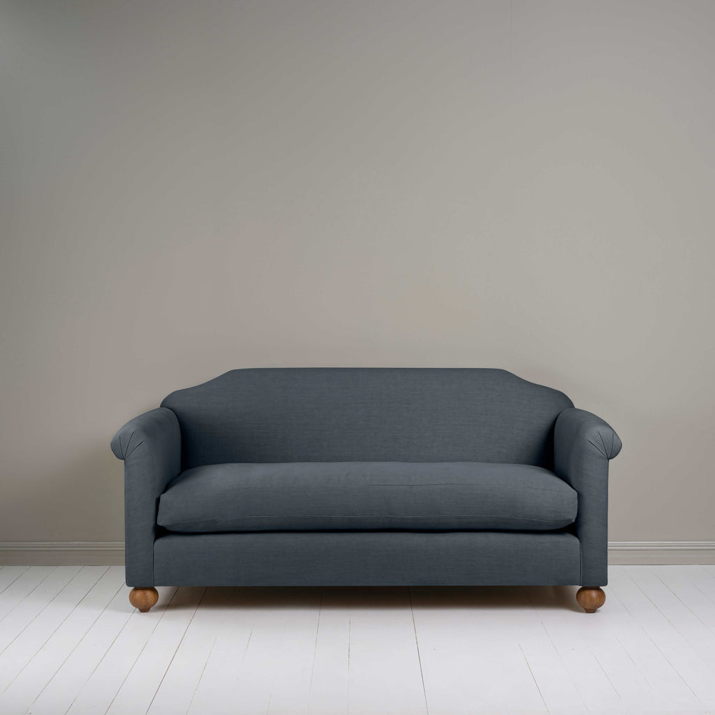  Dolittle 3 Seater Sofa in Laidback Linen Midnight - Nicola Harding 