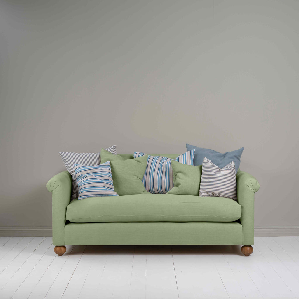  Dolittle 3 Seater Sofa in Laidback Linen Moss - Nicola Harding 