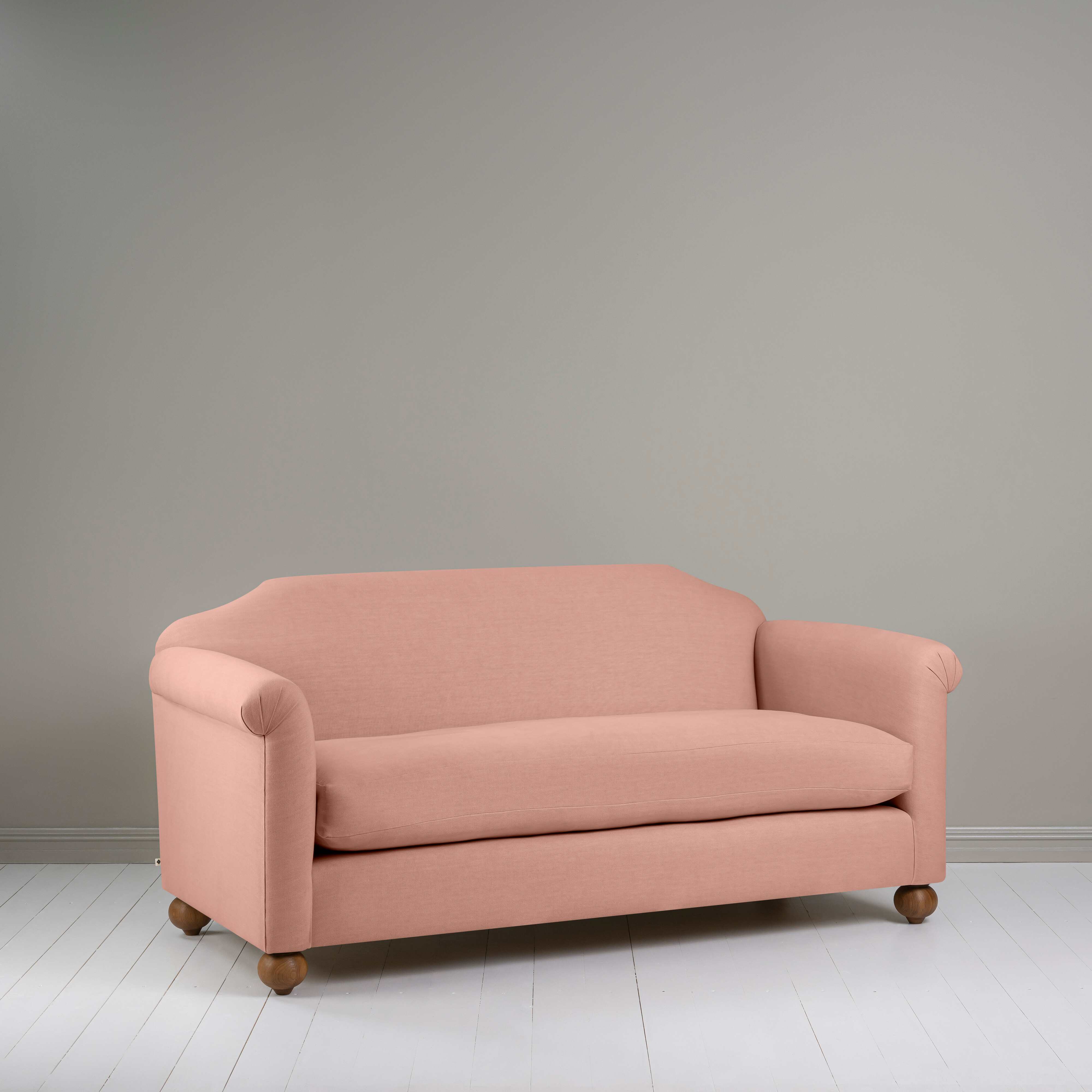  Dolittle 3 Seater Sofa in Laidback Linen Roseberry - Nicola Harding 