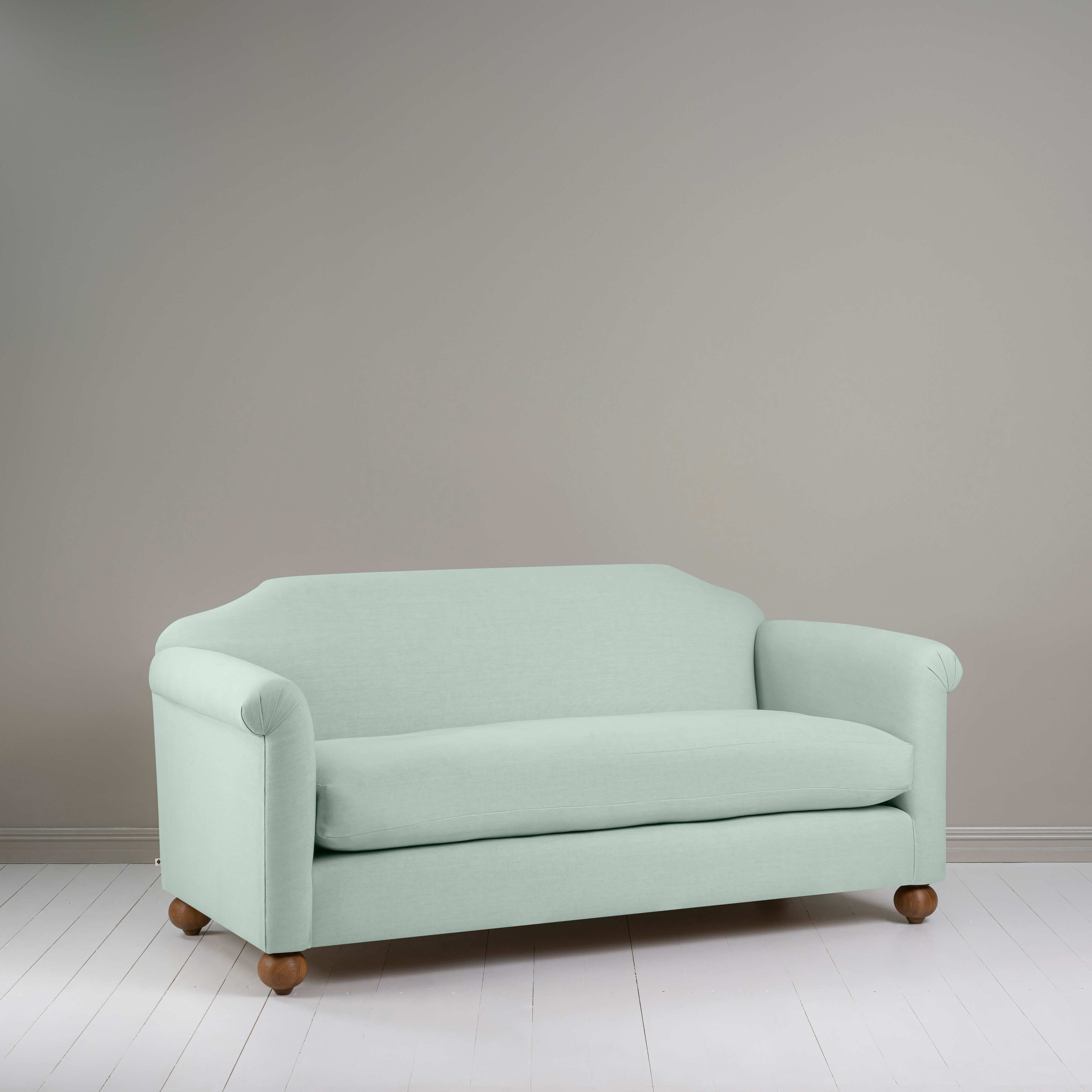  Dolittle 3 Seater Sofa in Laidback Linen Sky - Nicola Harding 