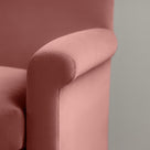  Idler 3 Seater Sofa in Intelligent Velvet Damson - Nicola Harding 