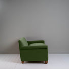  Side View of 3 Seater Sofa in Green(Juniper) Velvet - NiX 