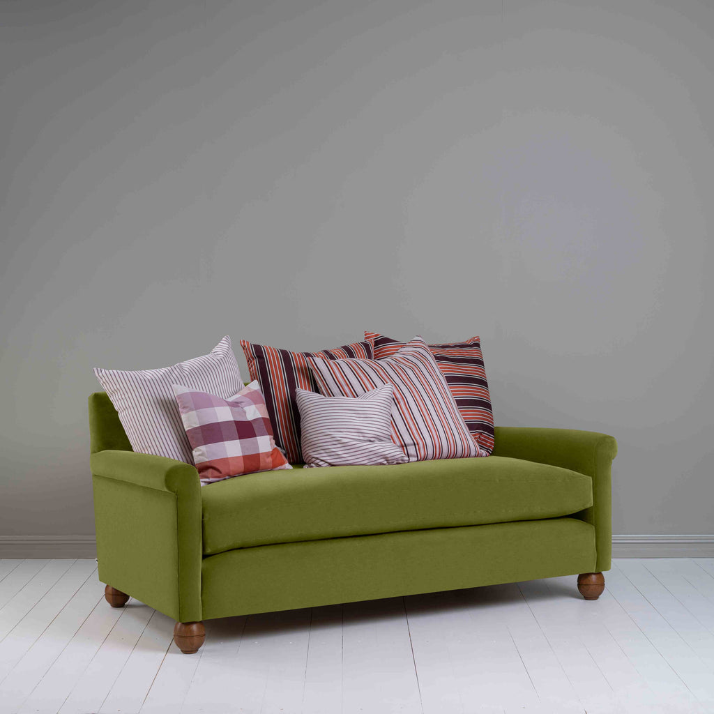  Idler 3 Seater Sofa in Intelligent Velvet Lawn - Nicola Harding 