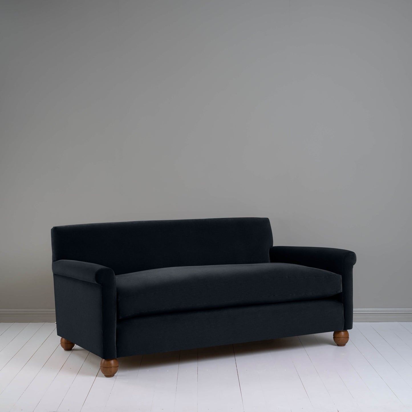 Idler 3 Seater Sofa in Intelligent Velvet Onyx