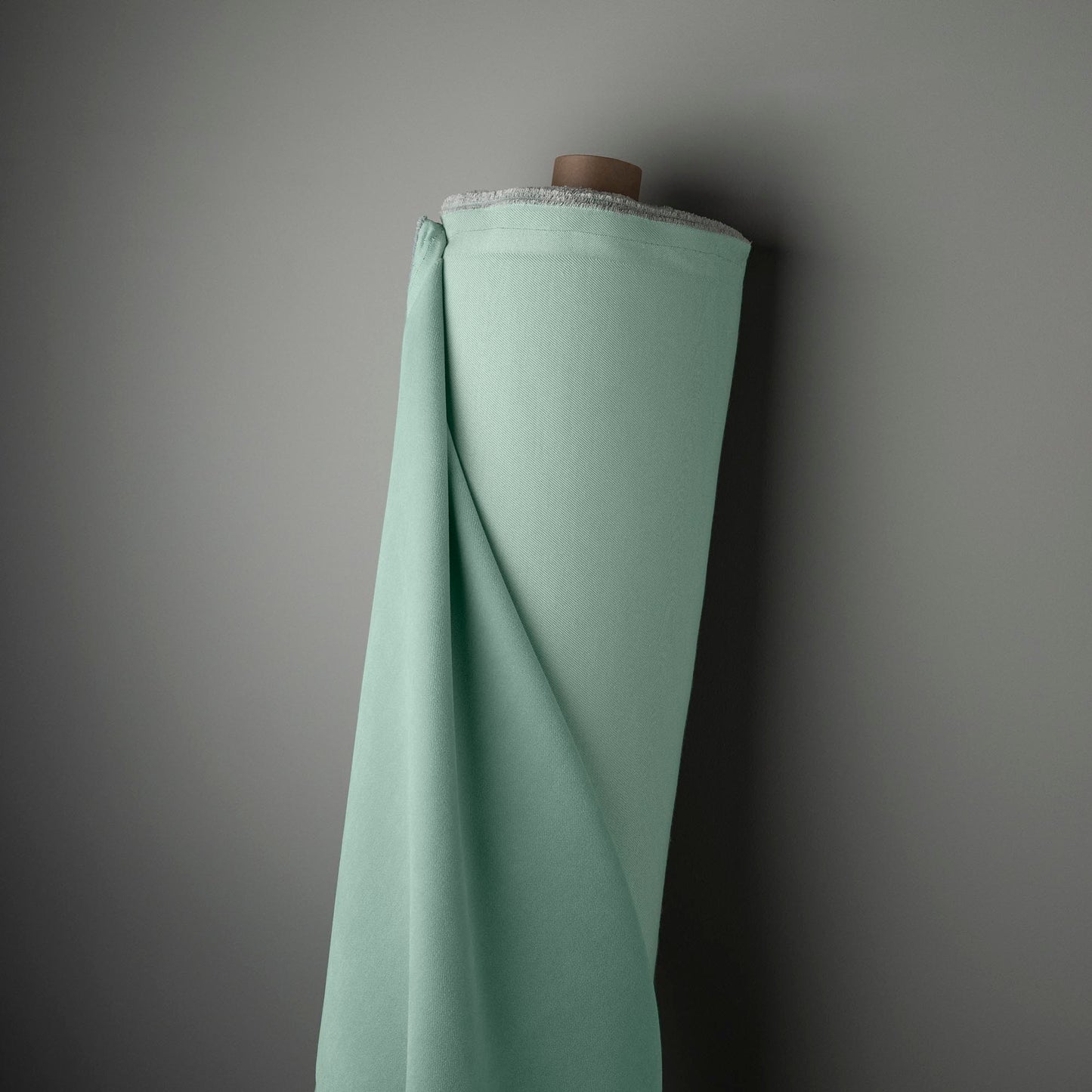 Velvet Sea Mist Fabric Roll - Nicola Harding