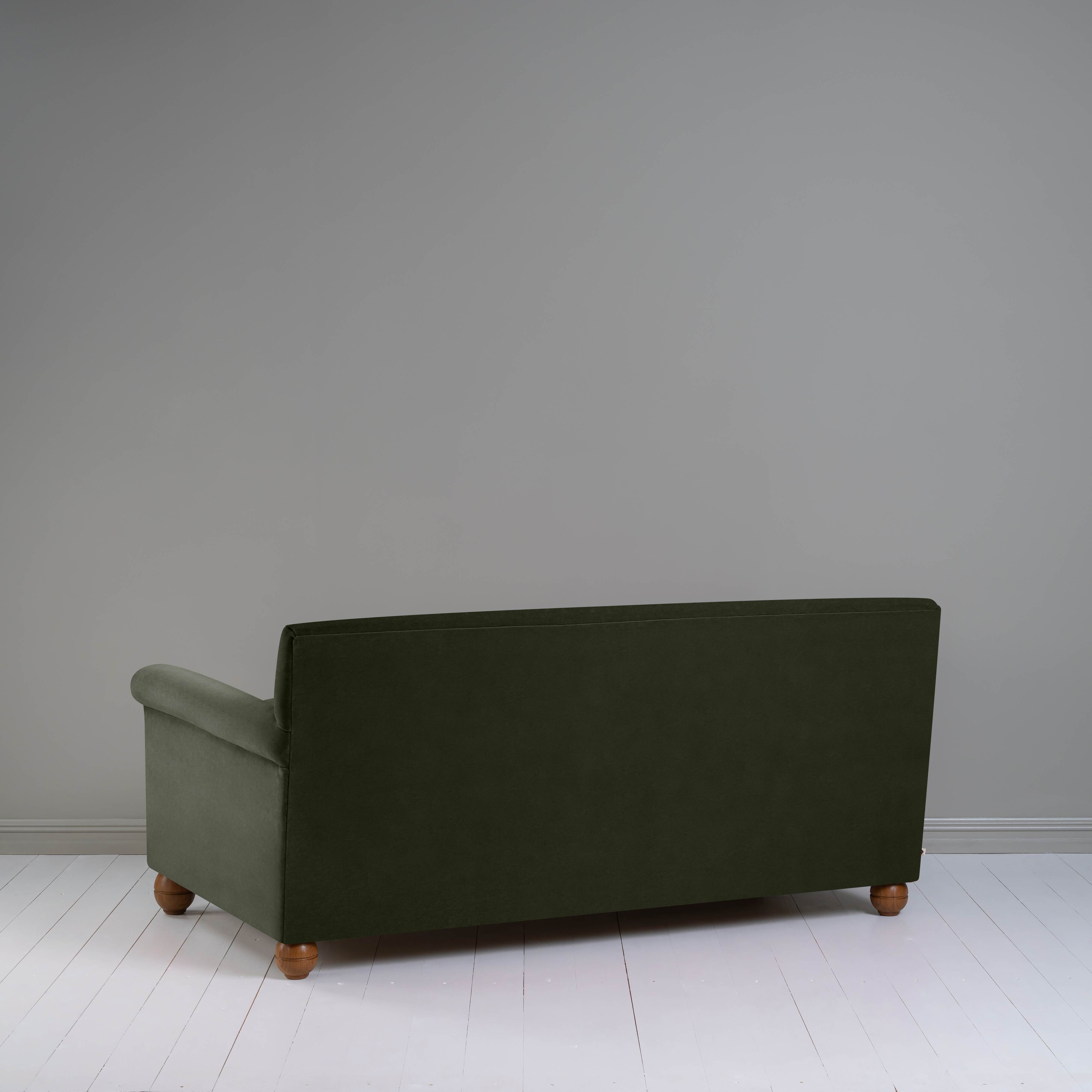  Idler 3 Seater Sofa in Intelligent Velvet Seaweed 