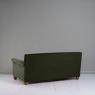  Back View of 3 Seater Sofa in Green(Seaweed) Velvet - Nicola Harding & Co. 