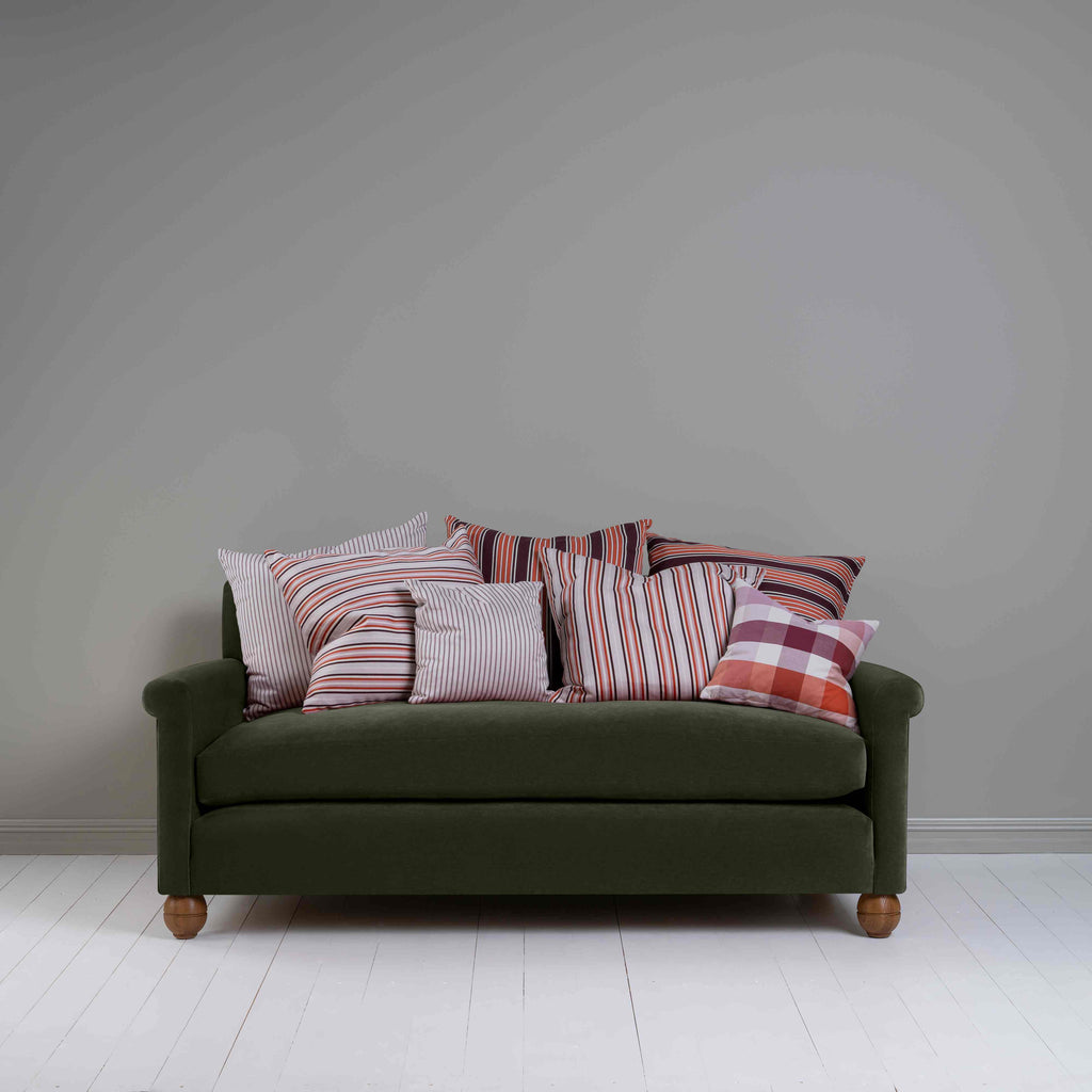  Idler 3 Seater Sofa in Intelligent Velvet Seaweed - Nicola Harding 