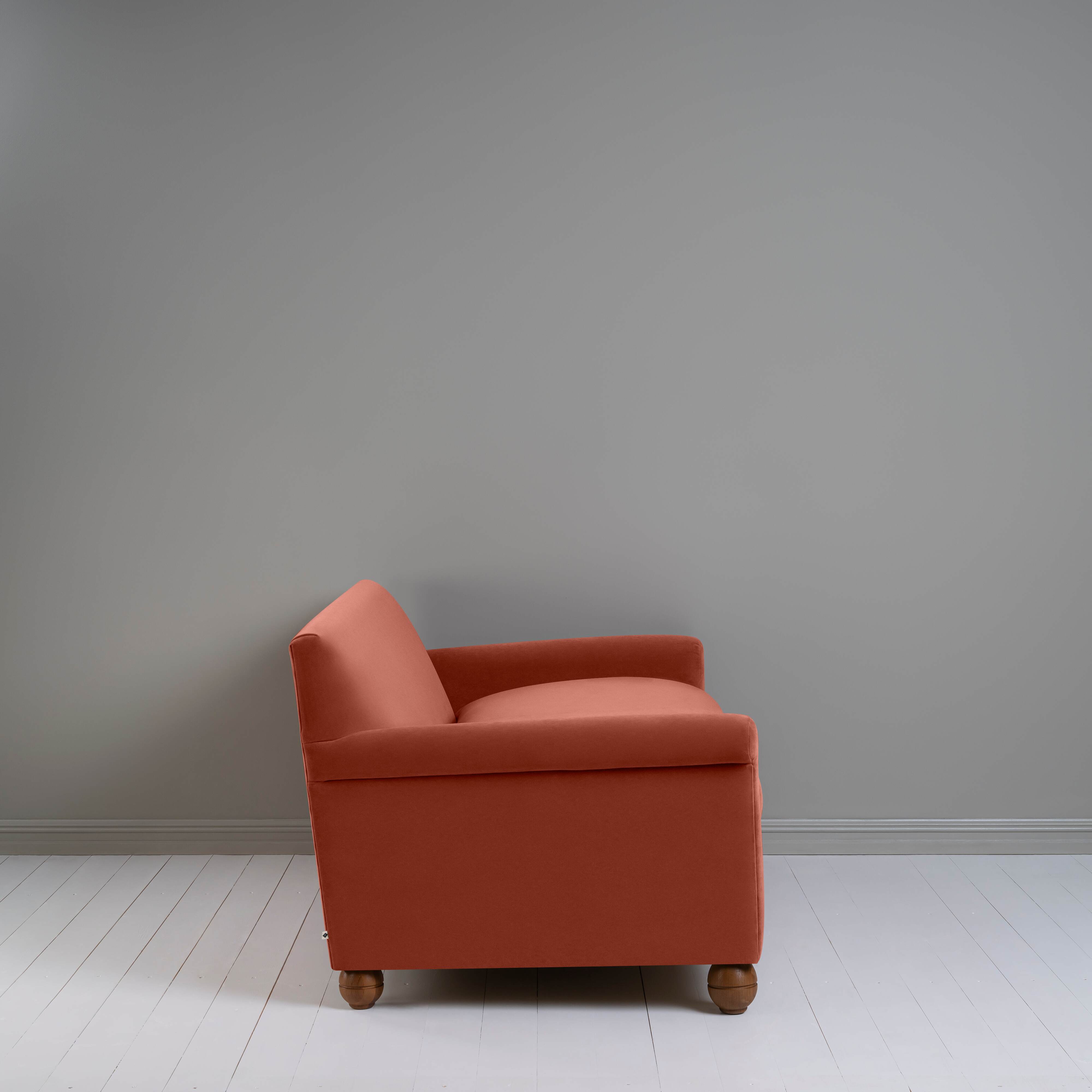  Idler 3 Seater Sofa in Intelligent Velvet Sienna 