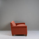  Side View of 3 Seater Sofa in Red(Sienna) Velvet - NiX 