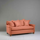  3 Seater Sofa in Red(Cayenne) With Multiple Cushions - NiX 