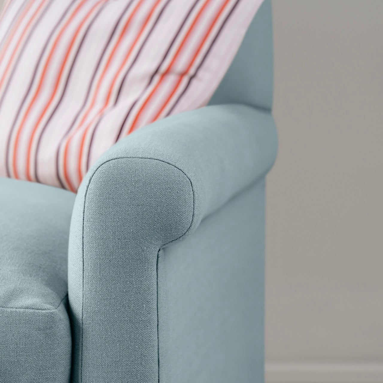  Idler Armchair in Laidback Linen Cerulean 