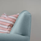  Design Closeup of 3 Seater Sofa in Blue(Cerulean) - NiX 
