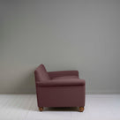  Side View 4 seater sofa in Laidback Linen Damson - Nicola Harding & Co. 
