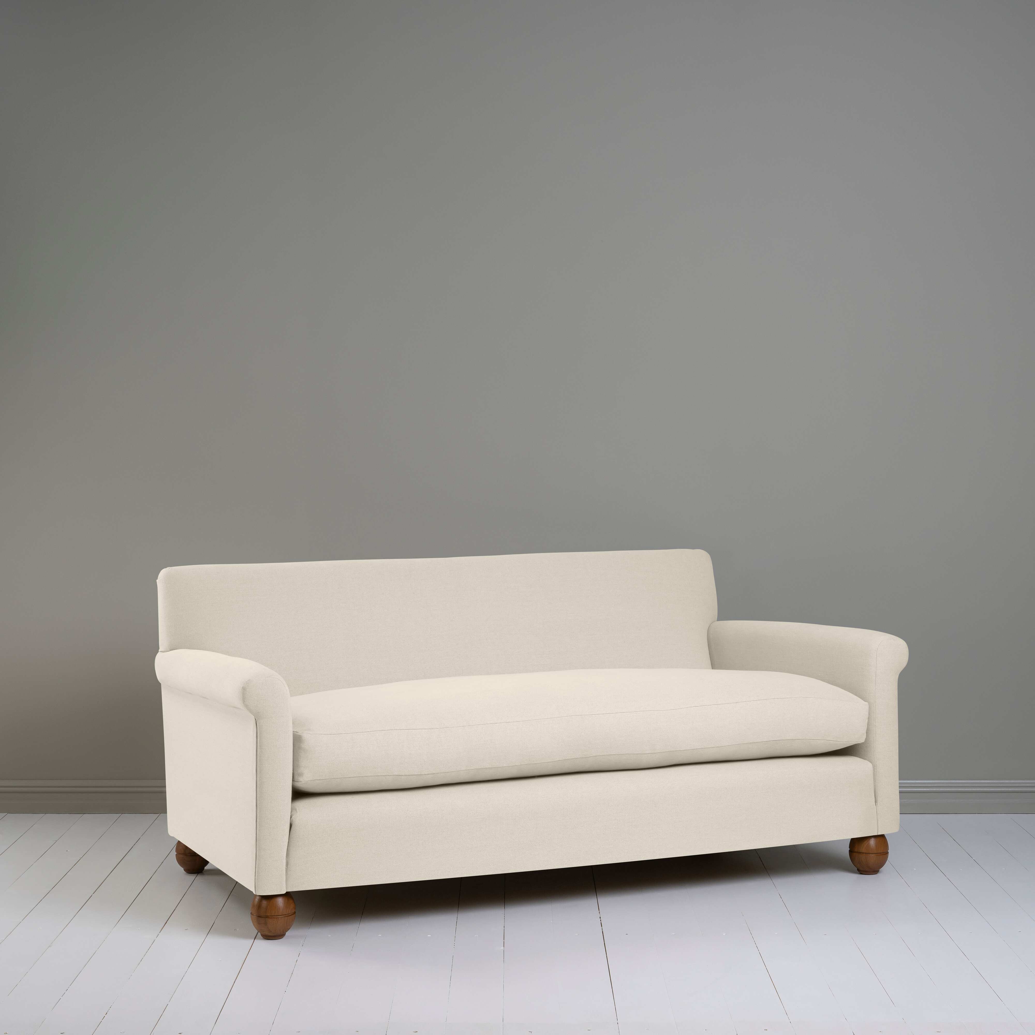  Idler 3 Seater Sofa in Laidback Linen Dove - Nicola Harding 