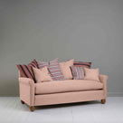  3 Seater Sofa in Dusky Pink Color With Cushions - By NiX 