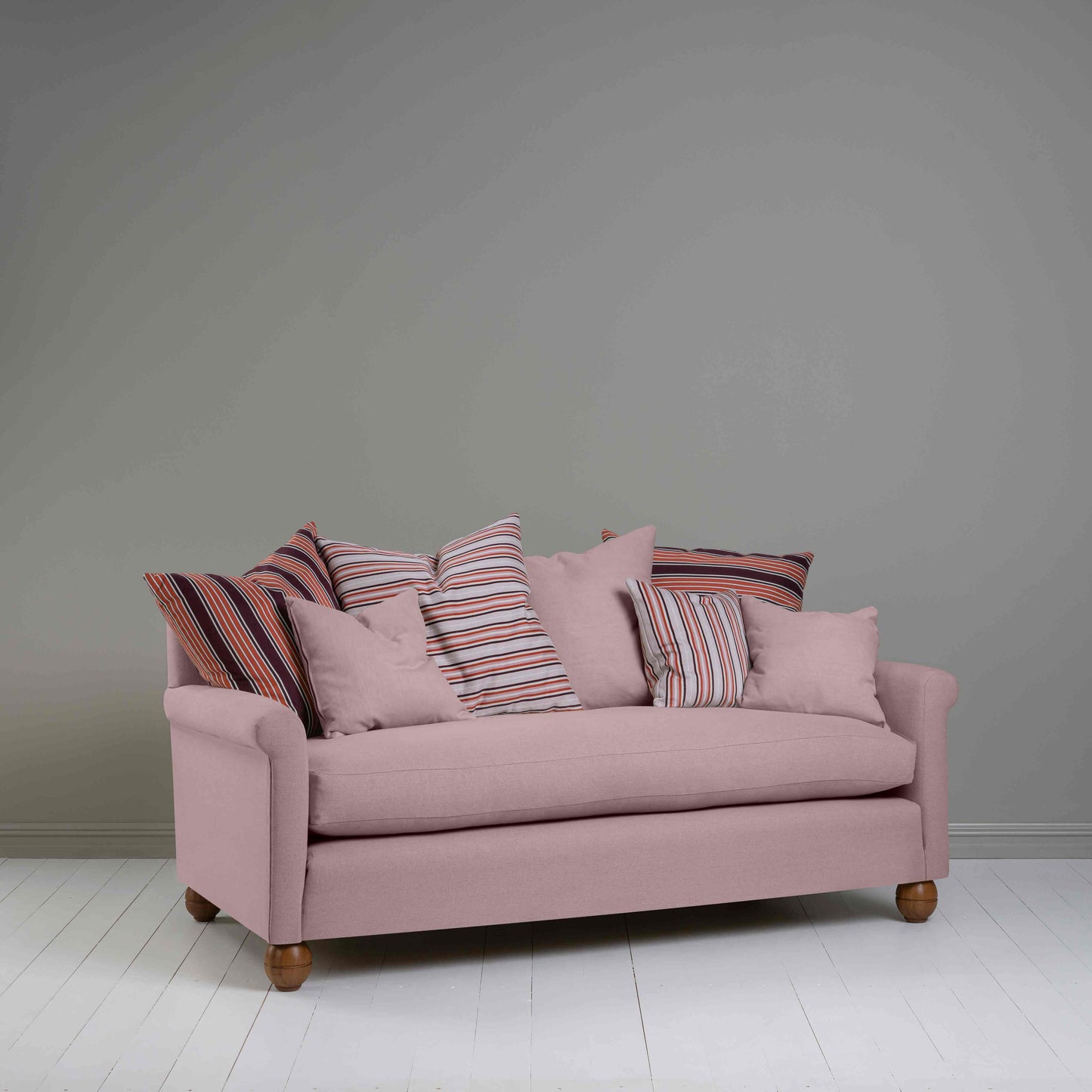 Idler 3 Seater Sofa in Laidback Linen Heather