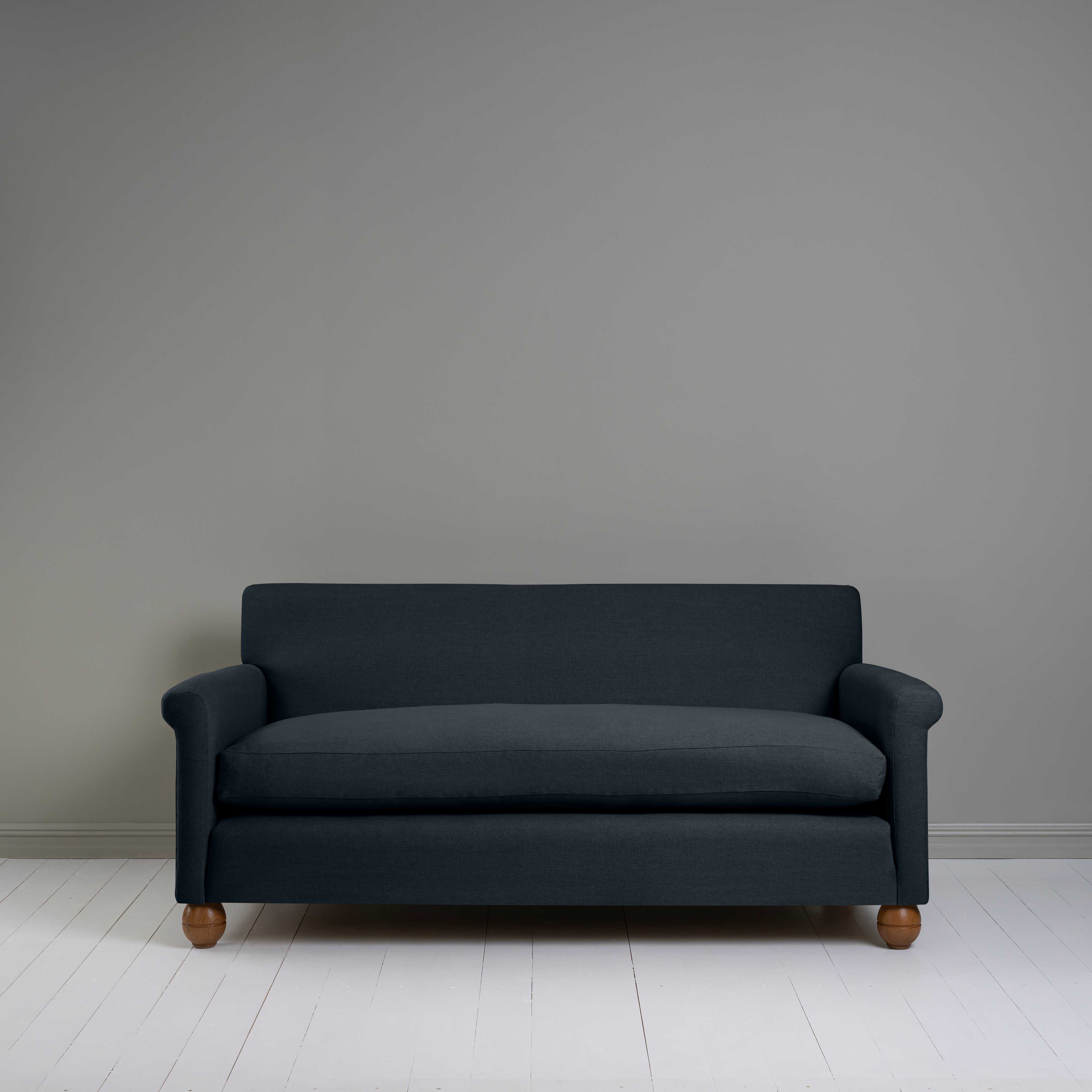  Idler 3 Seater Sofa in Laidback Linen Midnight 
