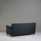 Back View of Black 3 Seater Sofa - By NiX 