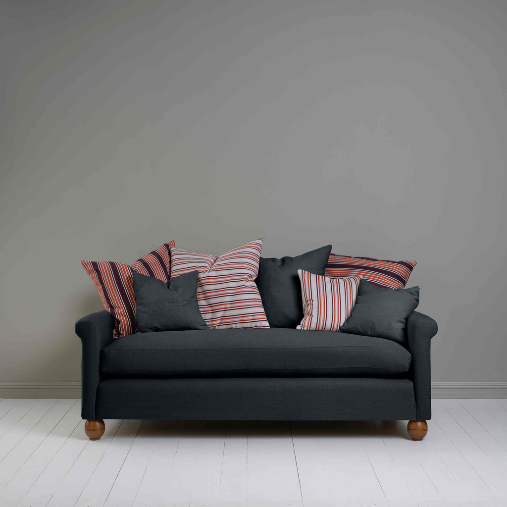  Idler 3 Seater Sofa in Laidback Linen Midnight - Nicola Harding 