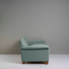  Side View of 4 seater sofa in Laidback Linen Mineral - Nicola Harding & Co. 