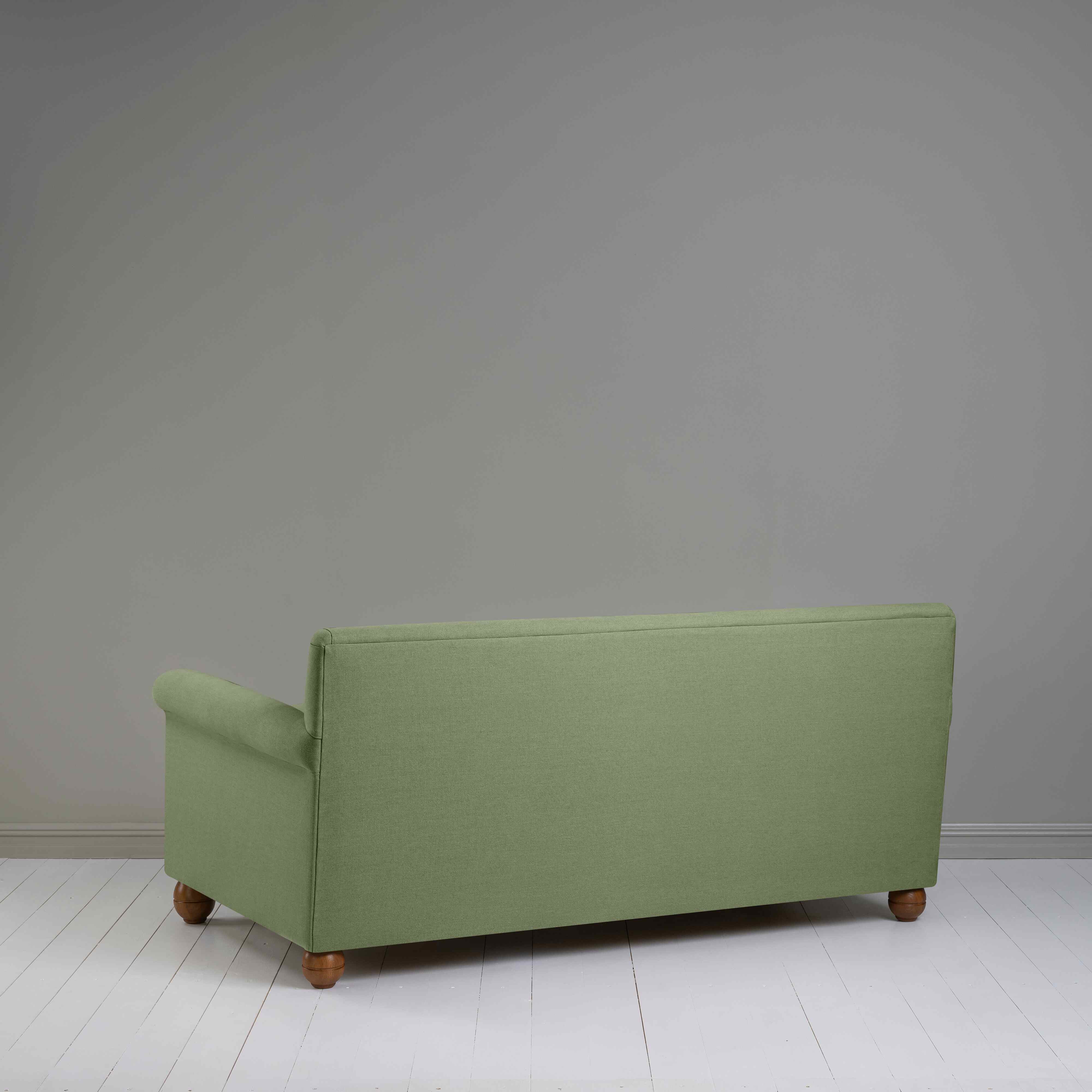  Idler 3 Seater Sofa in Laidback Linen Moss - Nicola Harding 