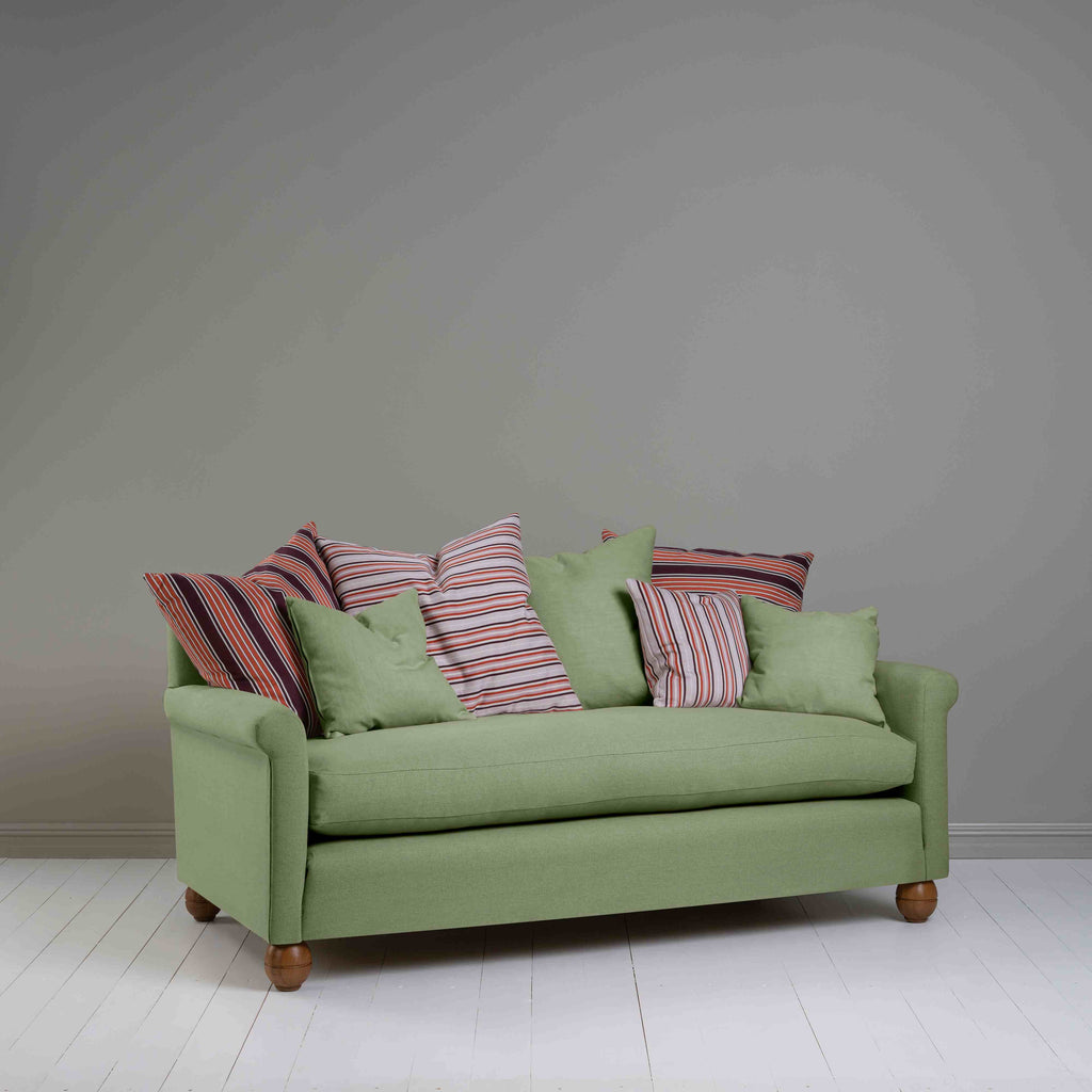  Idler 3 Seater Sofa in Laidback Linen Moss - Nicola Harding 