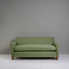  Front View of 3 Seater Sofa in Green(Moss) - By NiX 
