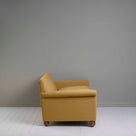  Side View of 4 seater sofa in Laidback Linen Ochre - Nicola Harding & Co. 