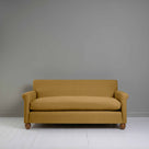  Front View of 3 Seater Sofa in Yellow(Ochre) Color - By NiX 