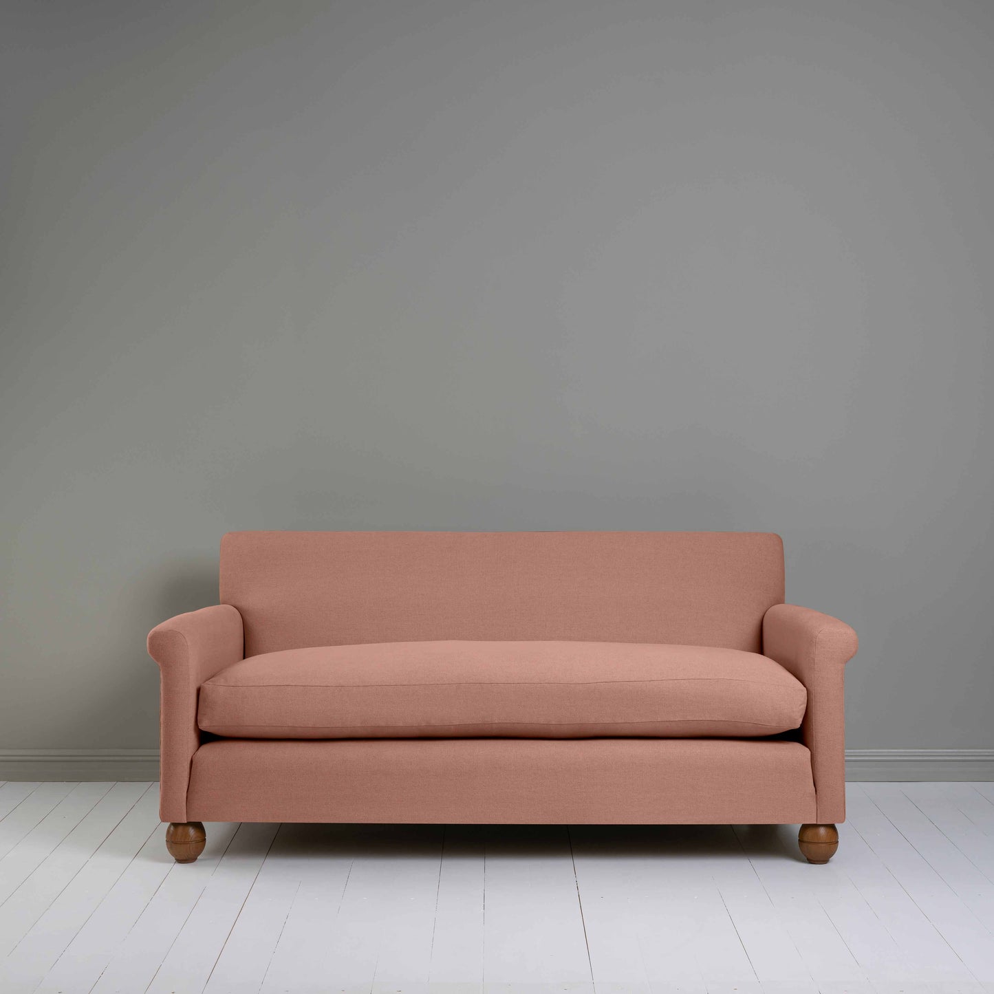 Idler 3 Seater Sofa in Laidback Linen Roseberry