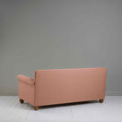  Back View of 3 Seater Sofa in Pink(Roseberry) Color 