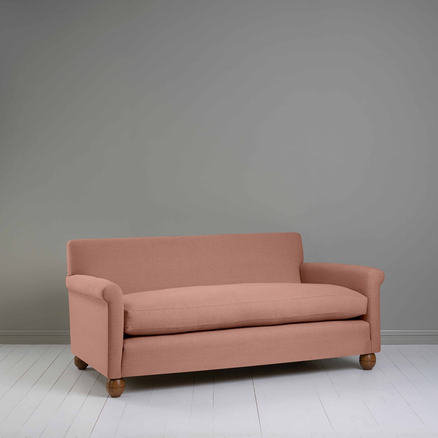 Idler 3 Seater Sofa in Laidback Linen Roseberry