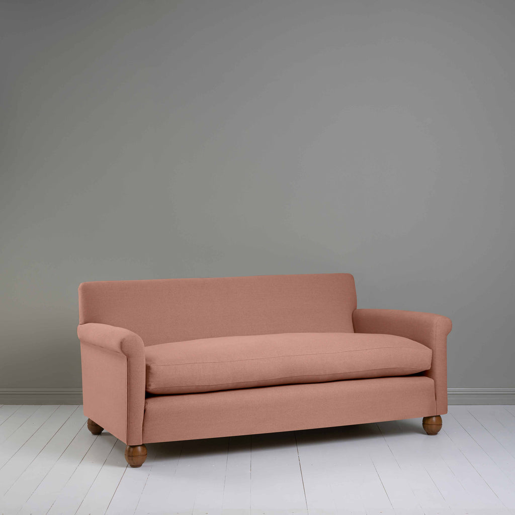  Idler 3 Seater Sofa in Laidback Linen Roseberry - Nicola Harding 