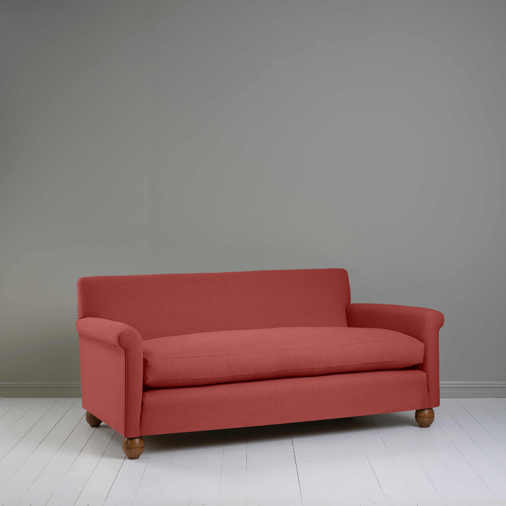  Idler 3 Seater Sofa in Laidback Linen Rouge 