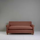  Front View of 3 Seater Sofa in (Pink)Sweet Briar - By NiX 