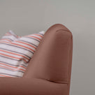  Close-Up of Backrest Design on Idler 4-Seater Sofa in Laidback Linen Sweet Briar – By Nicola Harding & Co. 
