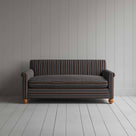  Idler 3 Seater Sofa in Regatta Cotton, Charcoal - Nicola Harding 