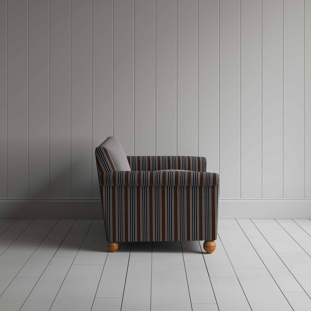  Idler 3 Seater Sofa in Regatta Cotton, Charcoal 
