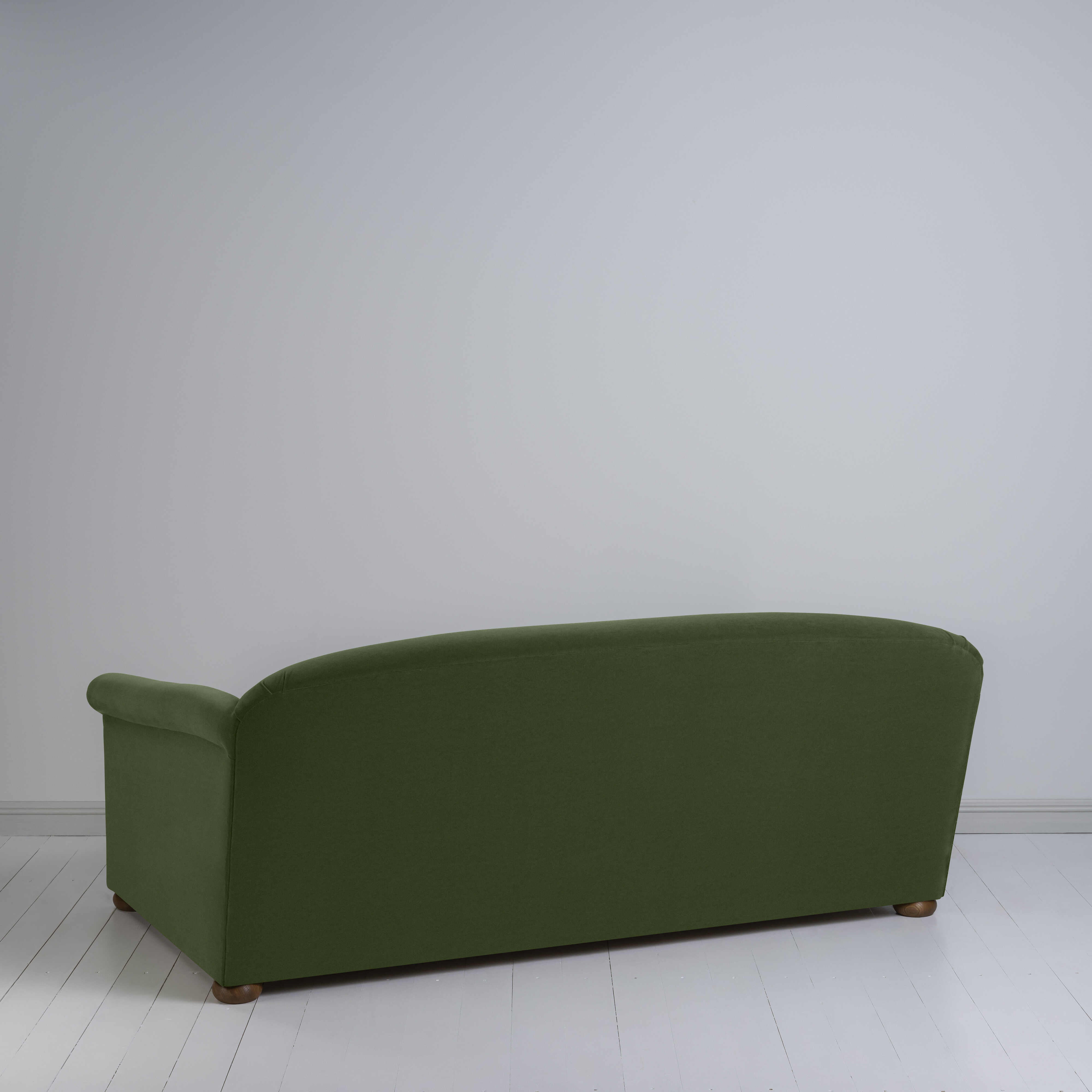  More the Merrier 3 Seater Sofa in Intelligent Velvet Juniper - Nicola Harding 