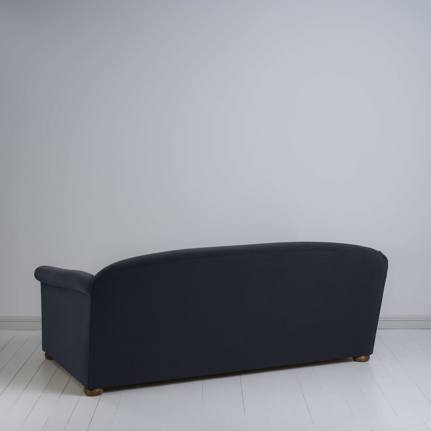 More the Merrier 3 Seater Sofa in Intelligent Velvet Onyx - Nicola Harding