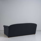  More the Merrier 3 Seater Sofa in Intelligent Velvet Onyx, Back View - Nicola Harding 
