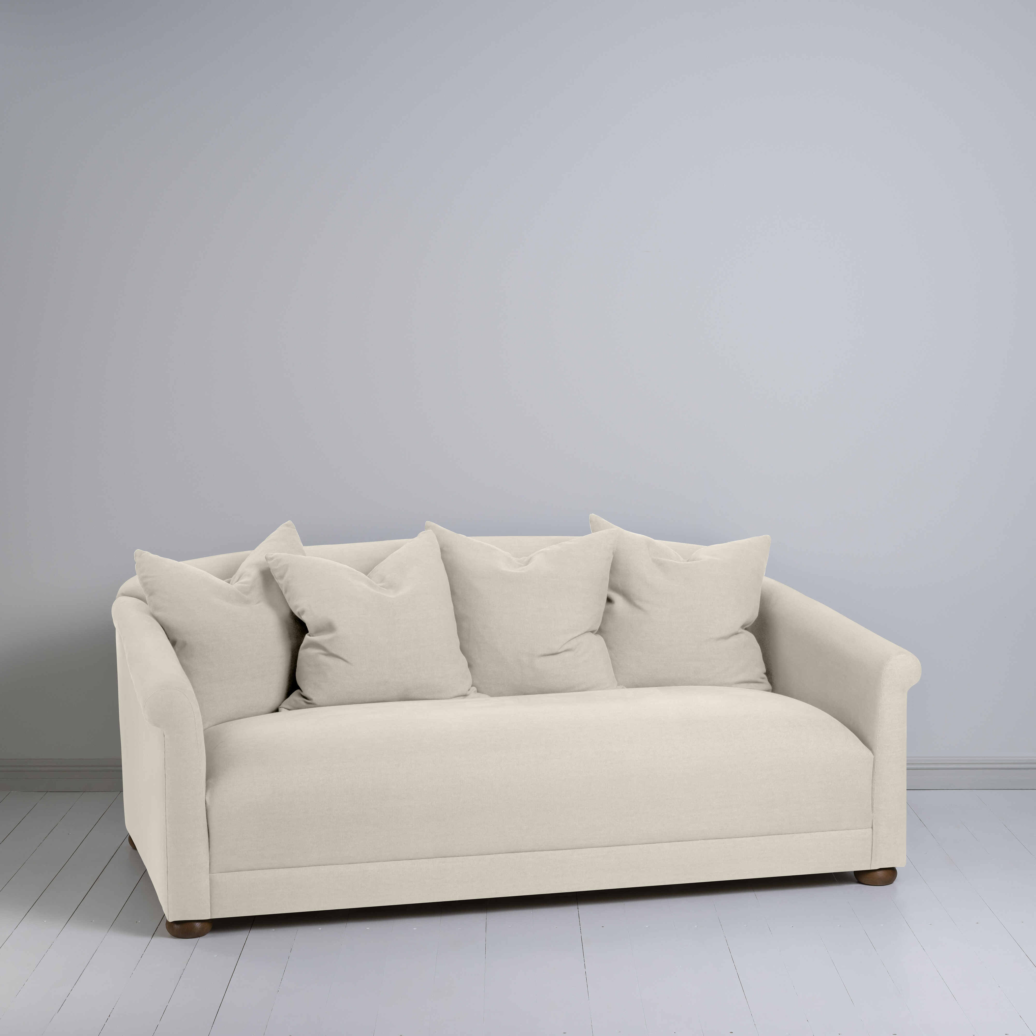  More the Merrier 3 Seater Sofa in Laidback Linen Dove - Nicola Harding 