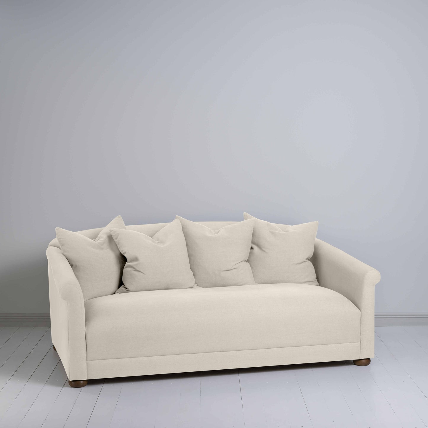 More the Merrier 3 Seater Sofa in Laidback Linen Dove - Nicola Harding