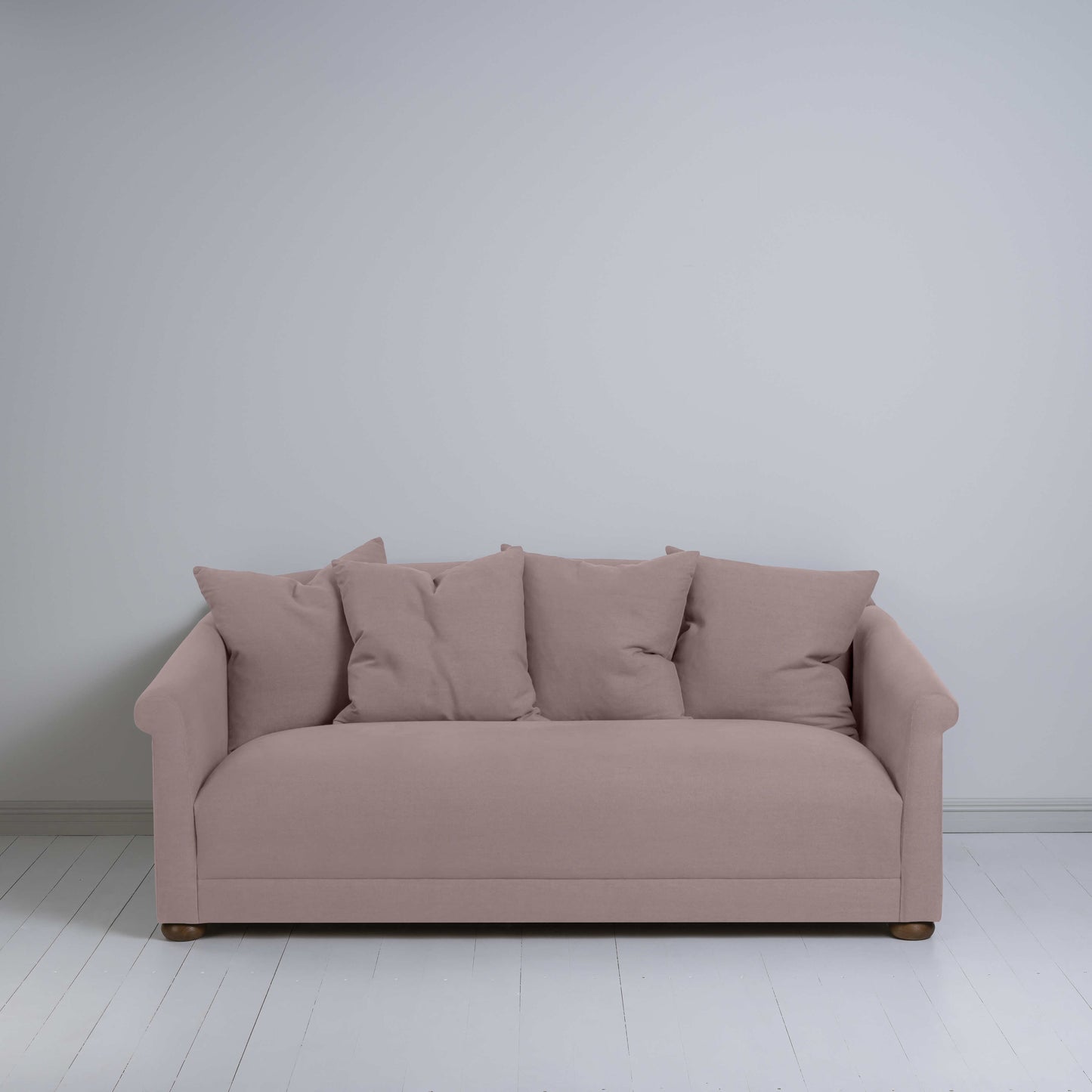 More the Merrier 3 Seater Sofa in Laidback Linen Heather - Nicola Harding