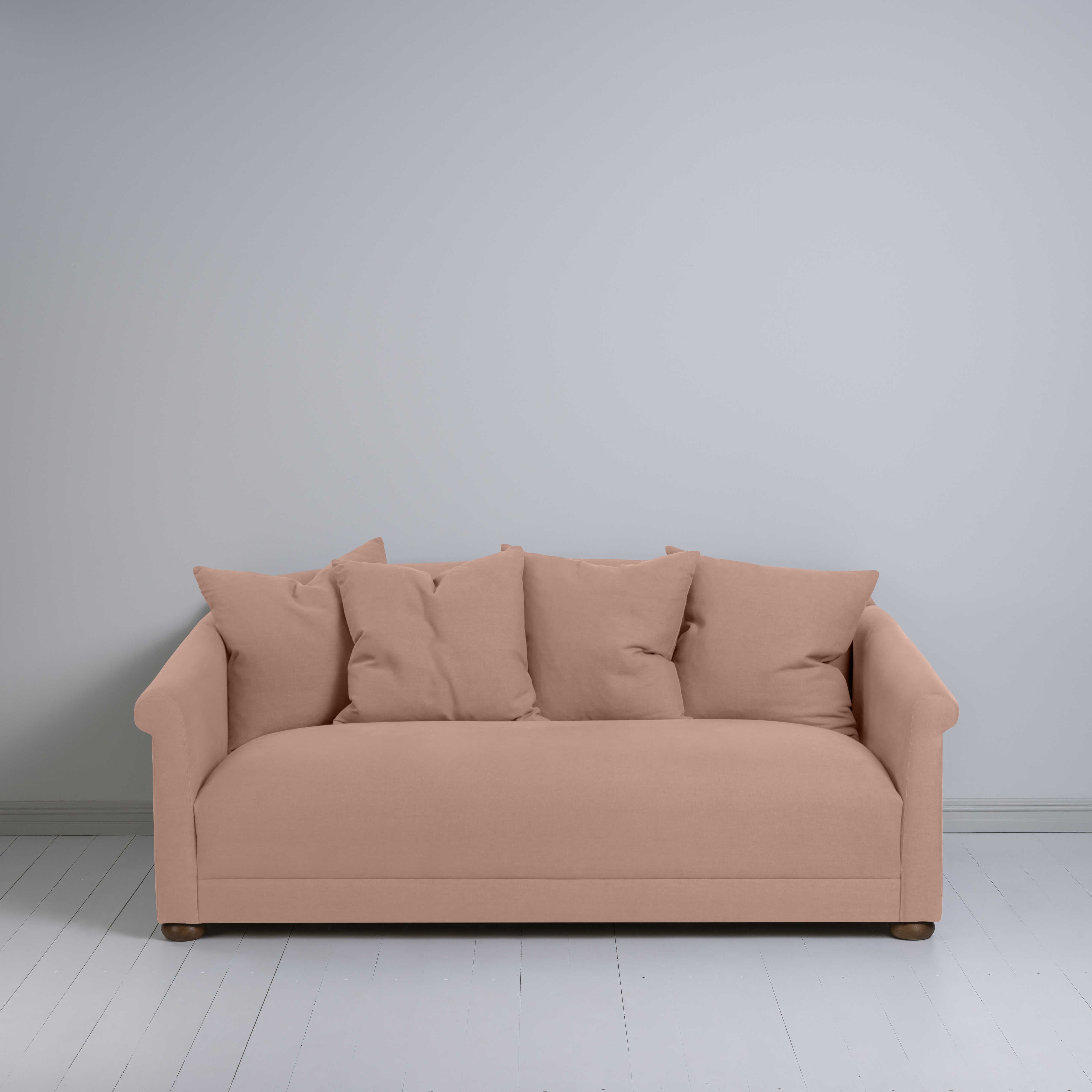  More the Merrier 3 Seater Sofa in Laidback Linen Roseberry 