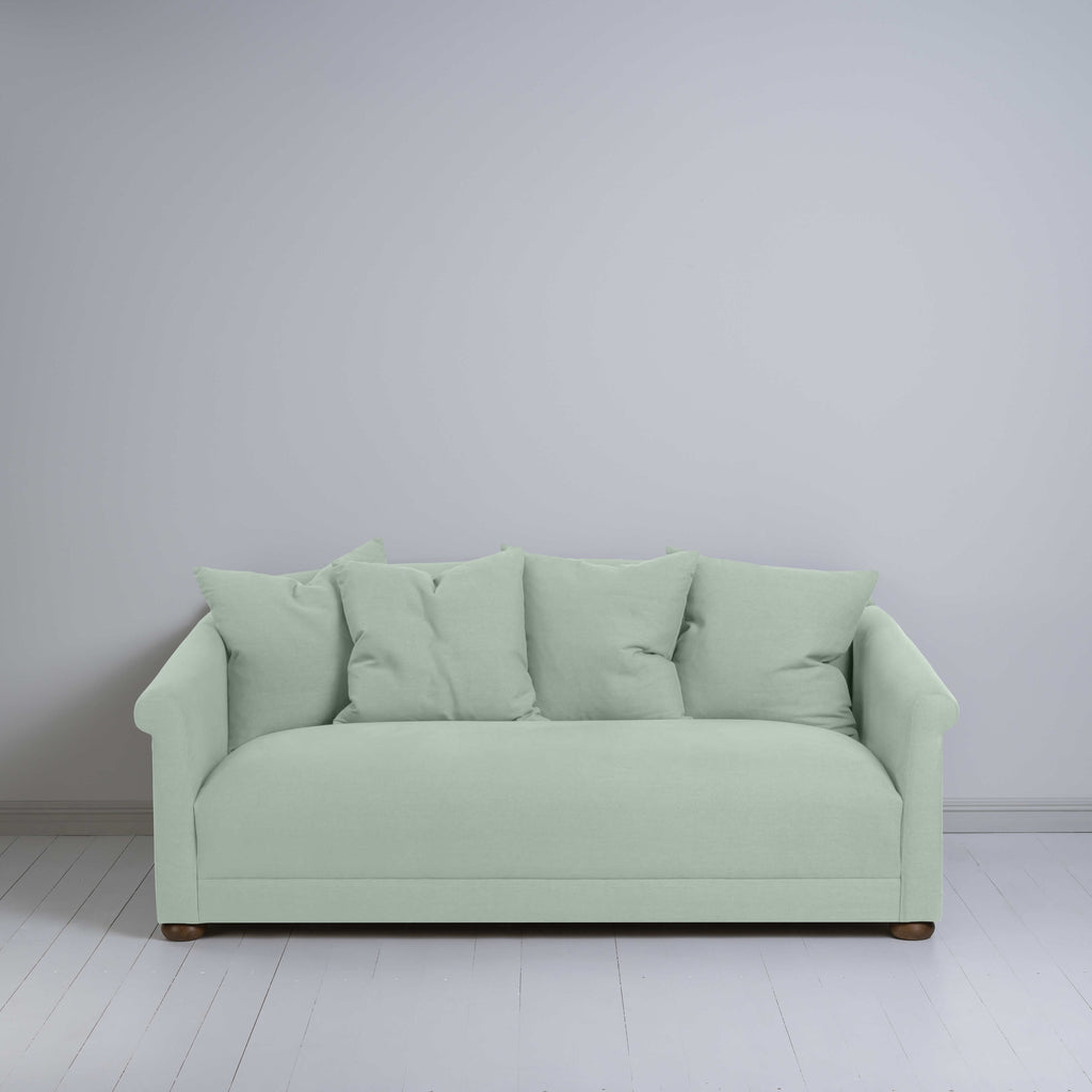  More the Merrier 3 Seater Sofa in Laidback Linen Sky - Nicola Harding 